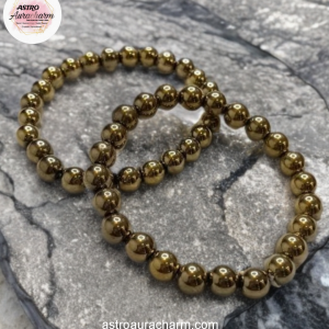 Golden Pyrite Bracelet for Overall Financial Growth