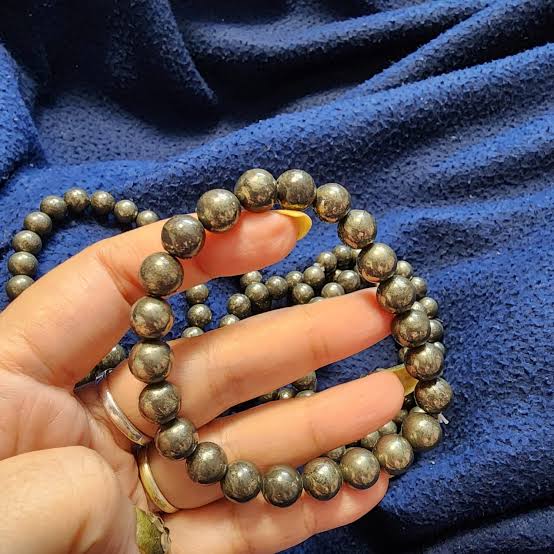 Powerful Pyrite Bracelet for Abundance & Growth - Image 3